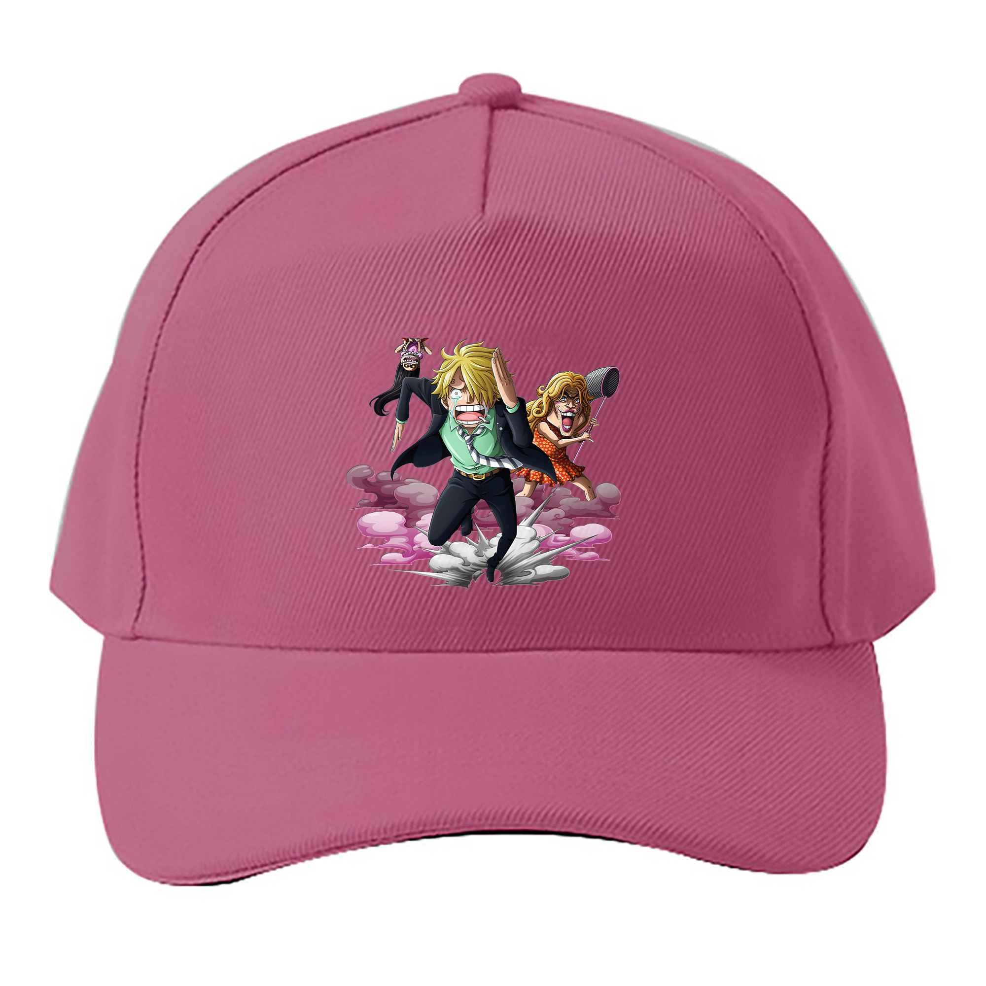 （画像用） ワンピース サンジ ONE PIECE Sanji ベースボールキャップ 綿100％ 男女兼用 帽子 スポーツ